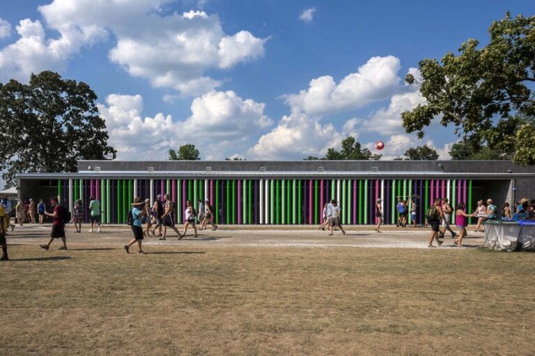 Bonnaroo Toilets and Showers